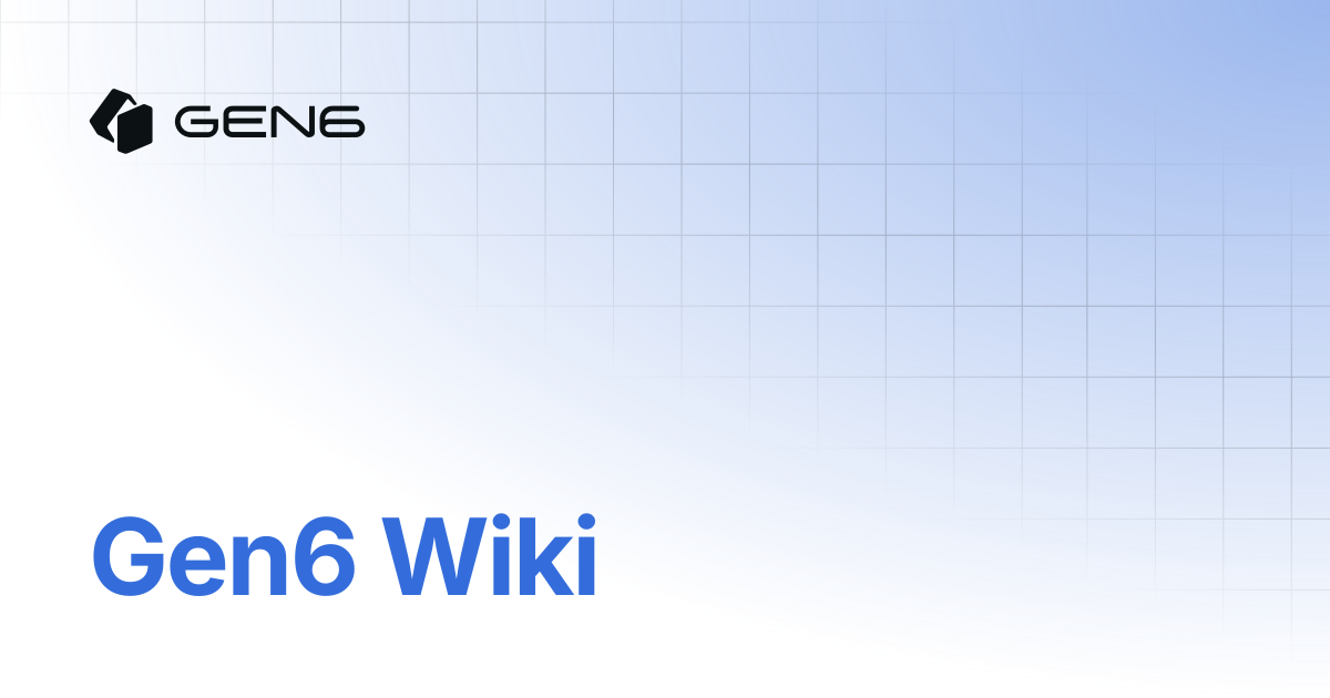 Gen6 Wiki | Life in Gen6